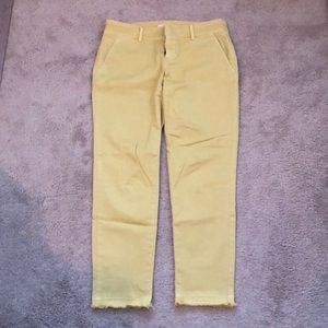 Ann Taylor LOFT Women’s Chartreuse Chino Pants